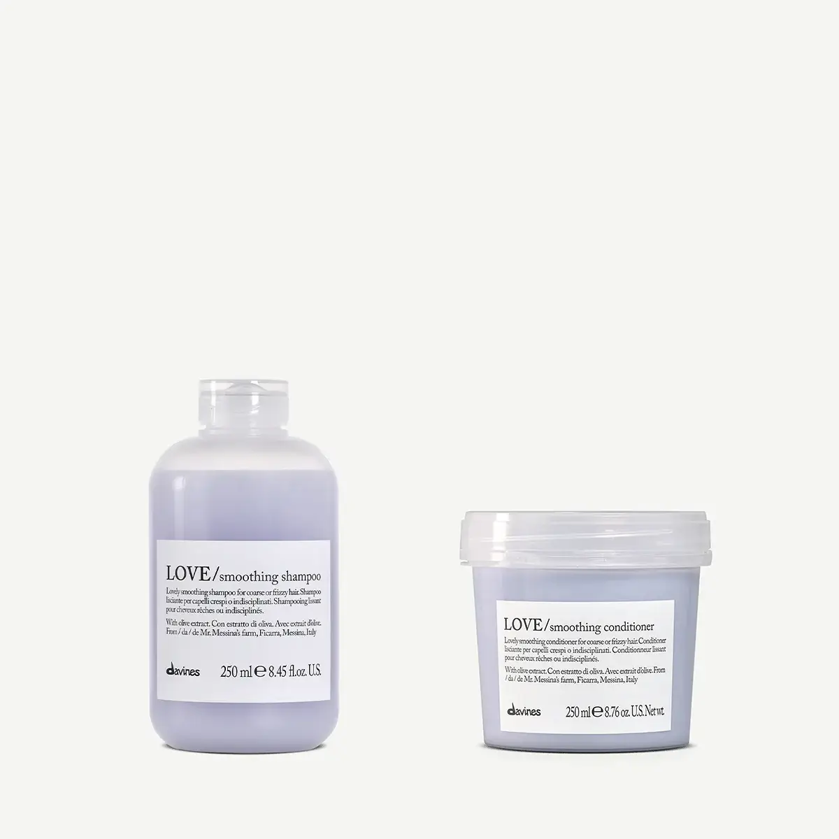 Davines LOVE Smoothing Shampoo + Conditioner