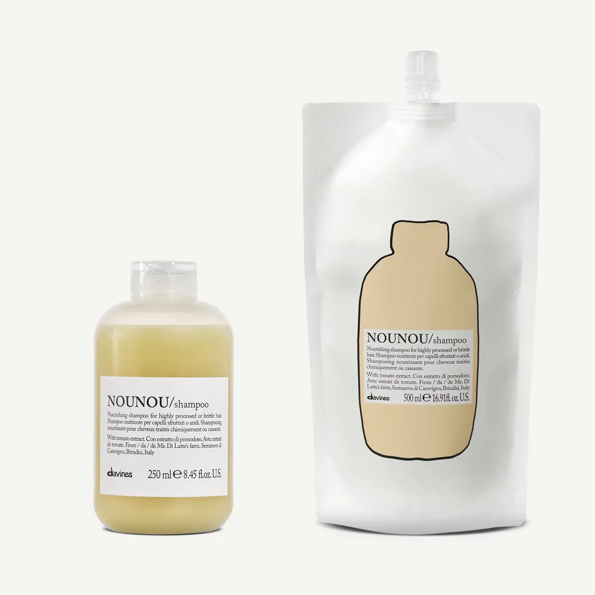 Davines NOUNOU Shampoo Refill Duo