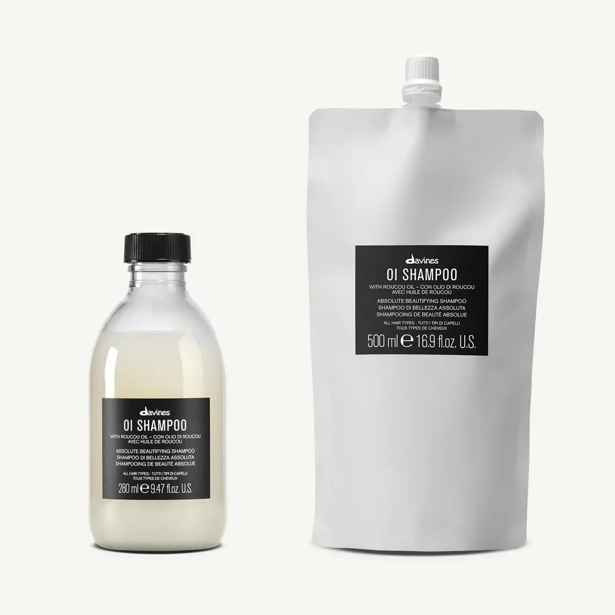 Davines OI Shampoo Refill 500 ml 2pz