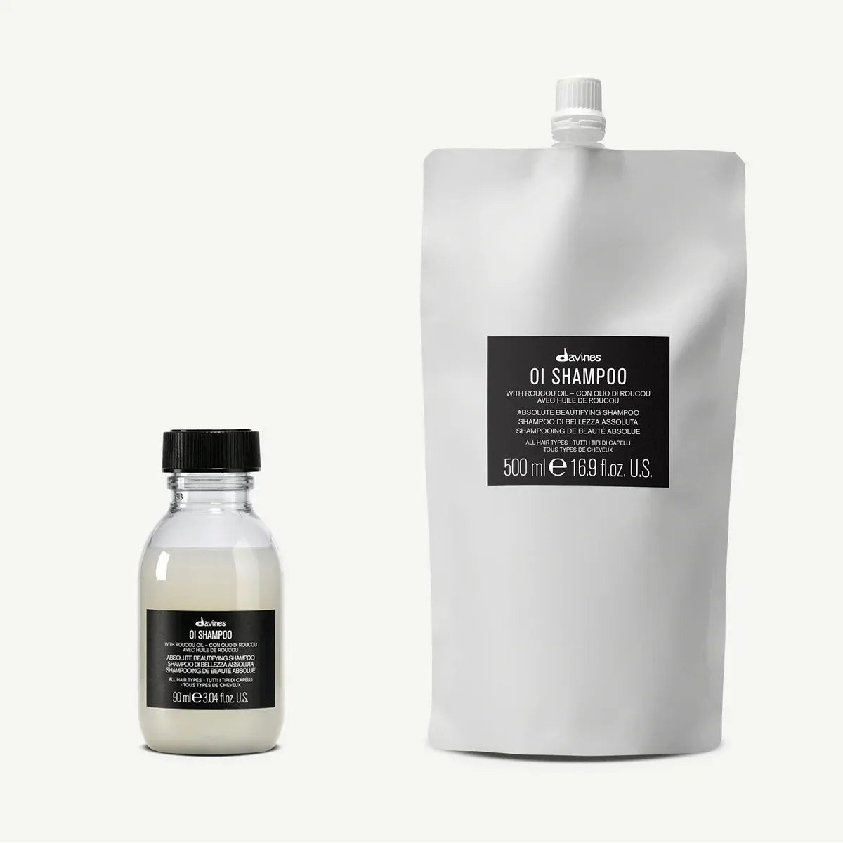 Davines OI Shampoo Travel Refill 2pz