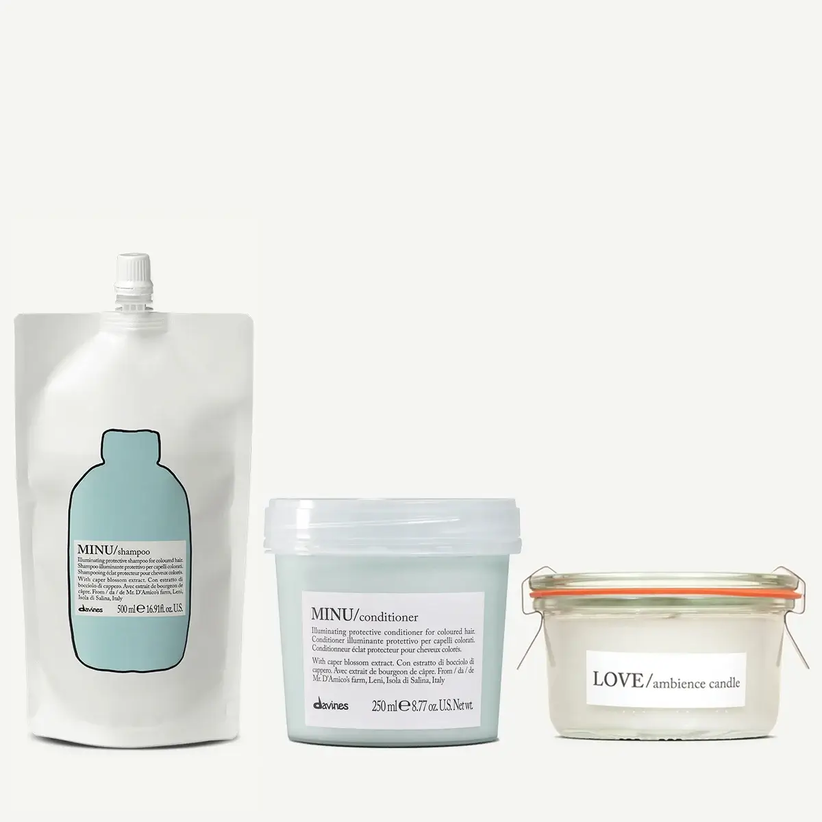 Davines MINU Protective & Relaxing Kit