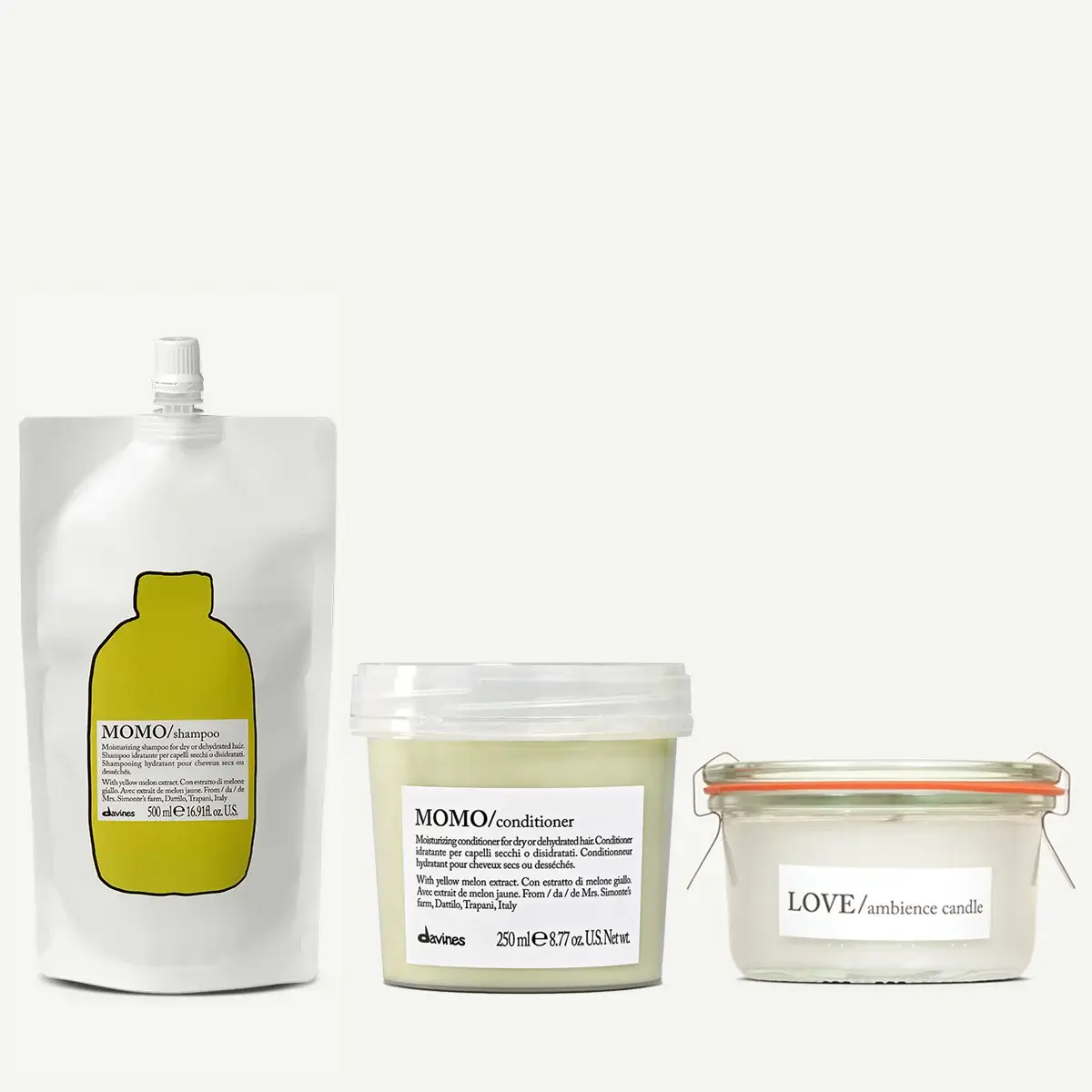 Davines MOMO Moisturizing & Relaxing Kit