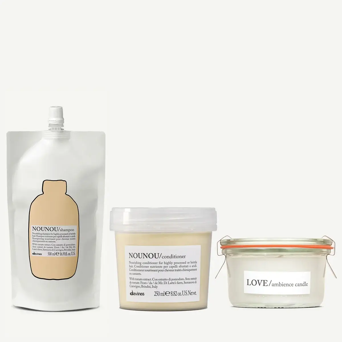 Davines NOUNOU Nourishing & Relaxing Kit 3 pz