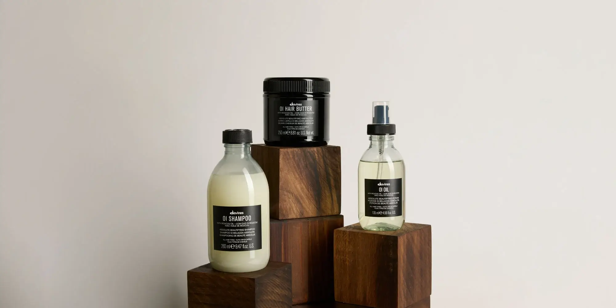 Davines Banner OI Routine