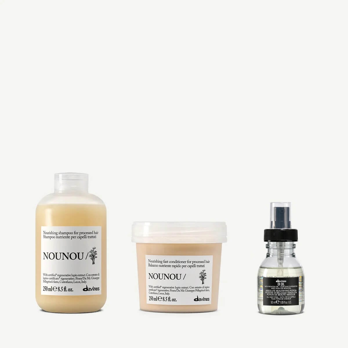 Davines NOUNOU Trumpet Gift Set 1kit