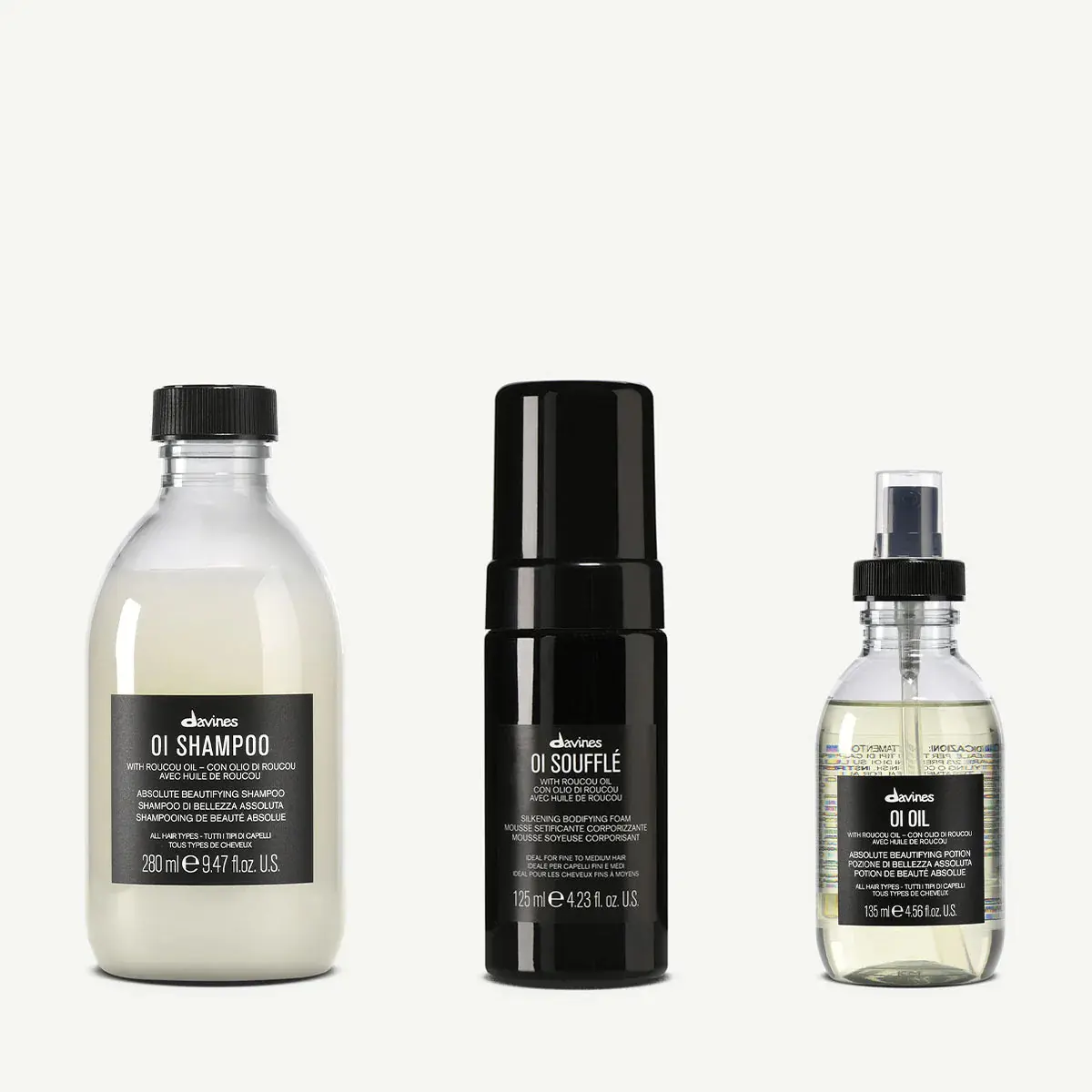 Davines OI Fine Hair Kit 3 pz
